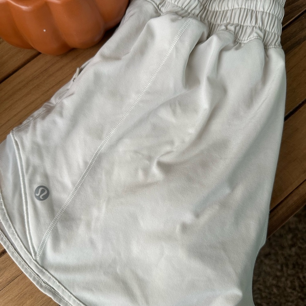 lululemon athletica Cream Athletic Shorts